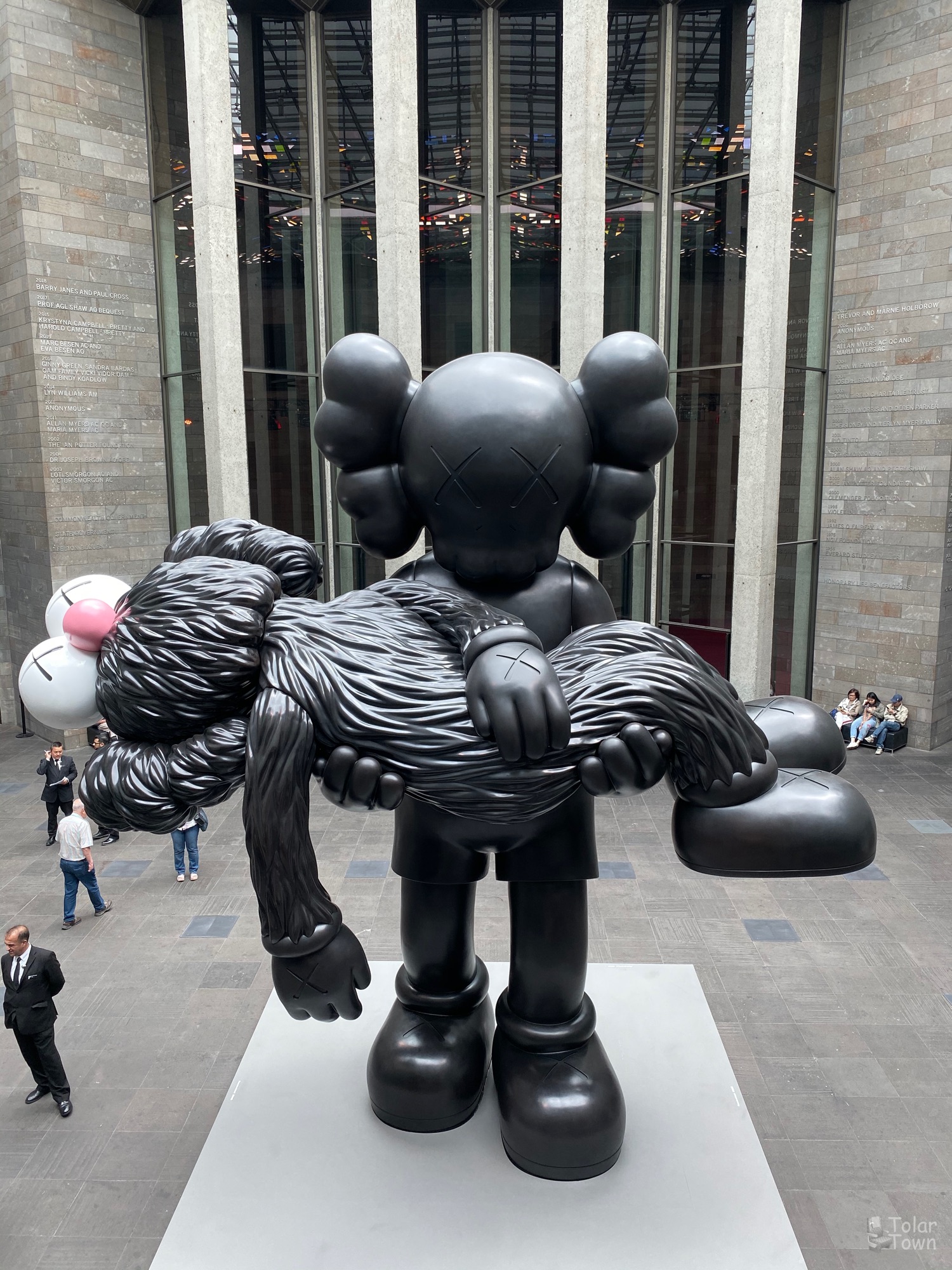 KAWS sculpture