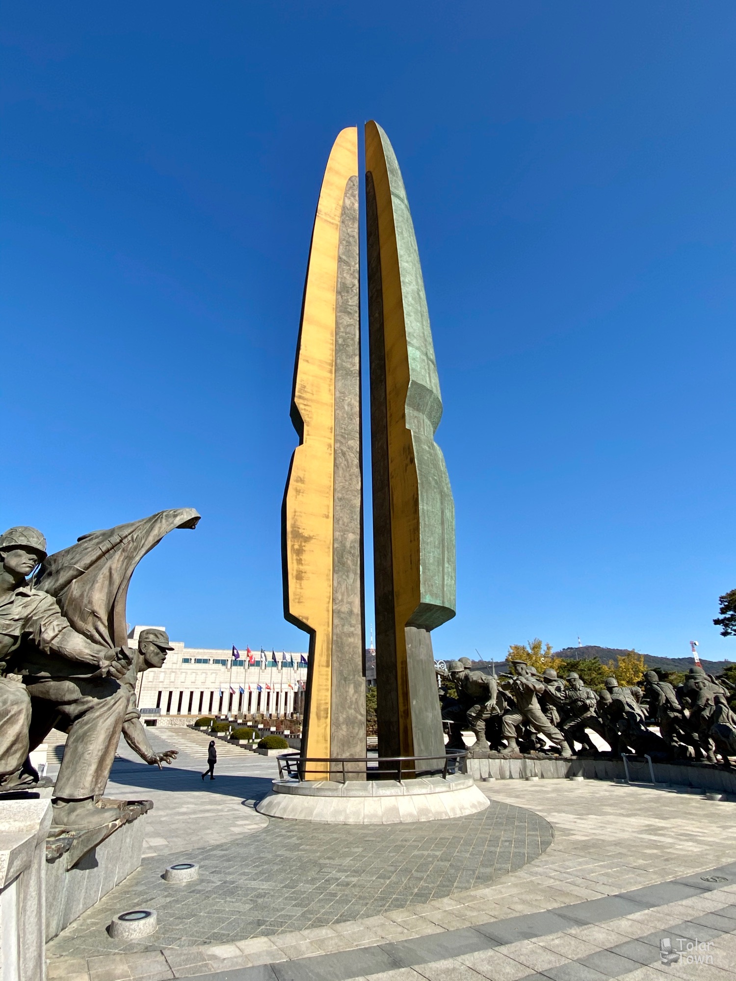 Korean War monument